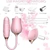 Vibrateirs for Women Today Adult, Rose Viboatorr with Tongue, Women Viboators Toys Powerful 2025 Enhanced Rose Vibratoer Stimulator 10 Speed for Womens Y25J138 #1