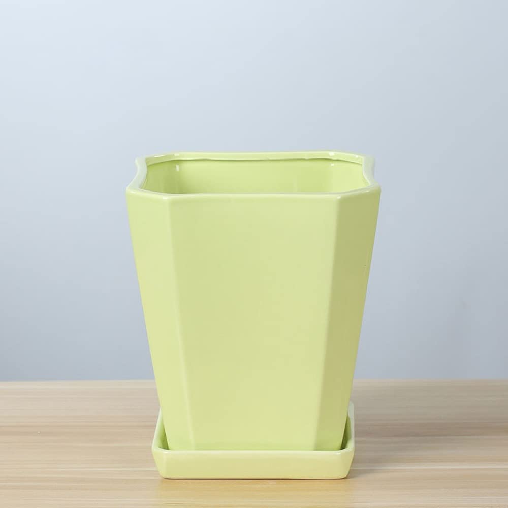 Doniczka ceramiczna w stylu europejskim, doniczka ceramiczna doniczka do kwiatów, ...,19.2 * 16.3cm
