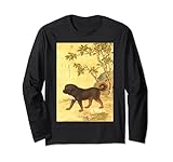Ancient Chinese Painting Tibetan Mountain Dog