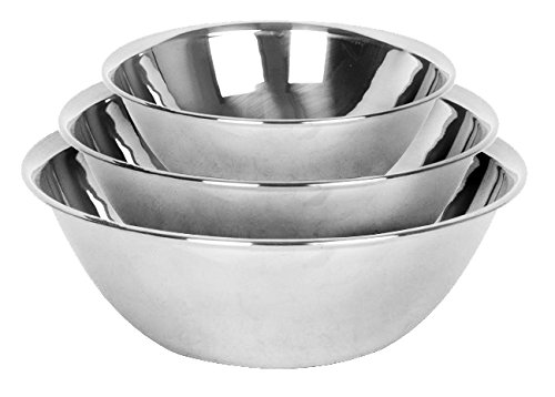 Bowl para mezclar de acero inoxidable 20 cuartos miniatura 2