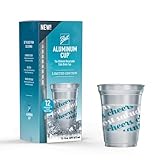 Ball Aluminum Cup | The Ultimate 100% Recyclable Cold-Drink Cup | 16 oz. Cup, 12 Cups Per Pack