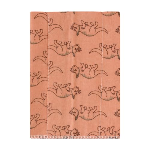 Image of Hudson Baby Unisex Baby Cotton Poly Flannel Burp Cloths, Dinosaur Adventures 4-Pack, One Size