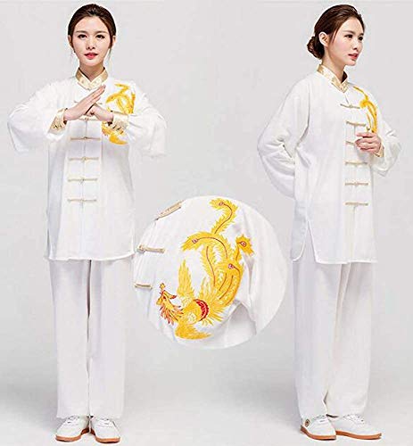 image for UGUHU Tai Chi Clothing Men Women Kung Fu Clothing Martial Arts Uniform