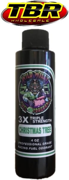 Wild Willy Fraganciaaroma de combustible para árbol de Navidad, botella de 4 onzas, compatible con metanol, alcohol, gas, nitro y combustibles diésel
