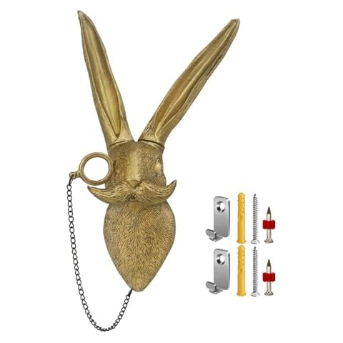 Juedawyal Rabbit Head Wall Art Cover