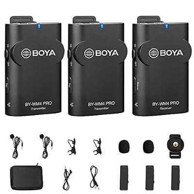BOYA BY-WM4 Pro K2 (2 TX + 1 RX con estuche rígido)