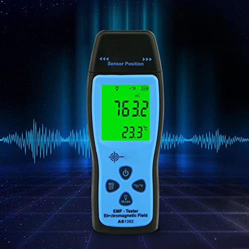 EMF Reader Digital LCD | Multi-Fields Handheld Digital EMF Meters | Household Radiation Detector for