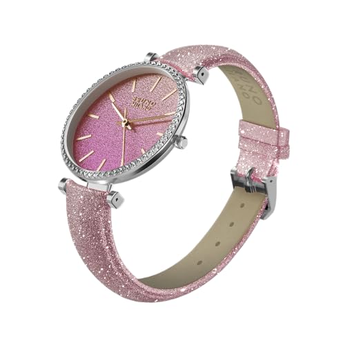Image of BRUNO MILANO Fashion Forward Diamond Studded Bezel Watch with Added Sparkle for Women and Girls