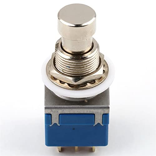KESHUO 9-Pin 3Pdt Stomp Foot Converter for Guitar Effects Pedal Box Guitar Kit Accessories