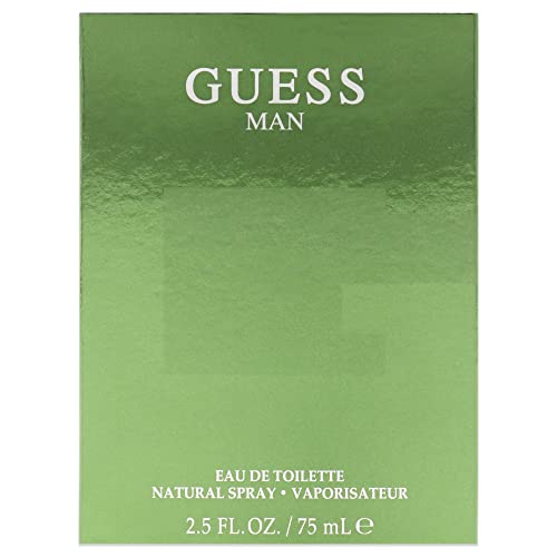 GUESS Man by GUESS, Eau De Toilette Cologne Spray for Men, 2.5 Fl Oz - Image 2