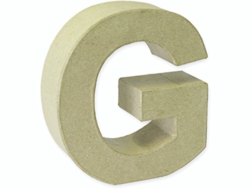 Knorr Prandell Kars 17,5 x 5,5 cm, Buchstabe G, Pappmaché, Braun