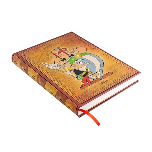 Kalendarz Paperblanks 2025 Asterix & Obelix Ultra Dzienny: jeden dzień na stronie, zamykany na gumkę, Papier 80 GSM - Image 2