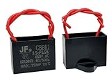 Condensador de Arranque CBB61 3,5 µF 450V AC con 2 Cables - Hasta 105°C,...