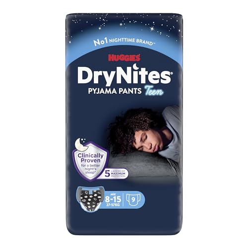 Huggies DryNites Jungen 8-15 Jahre, 9 Stück (Piece)