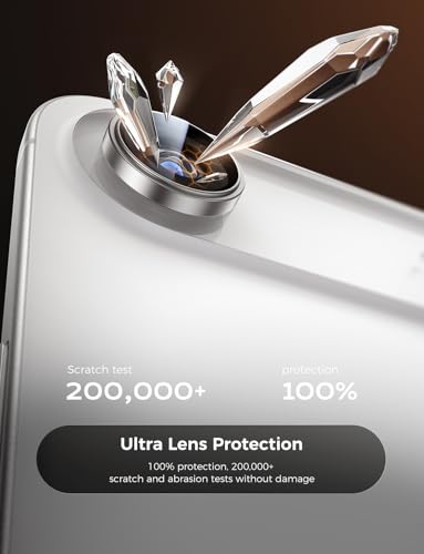 Image of MAGIC JOHN for iPhone Air Camera Lens Protector [Alignment Kit&1:1 Invisible Fit] 9H Aerospace Tempered Glass, Ultra HD, Metal Individual Ring,Set of 2,Sliver