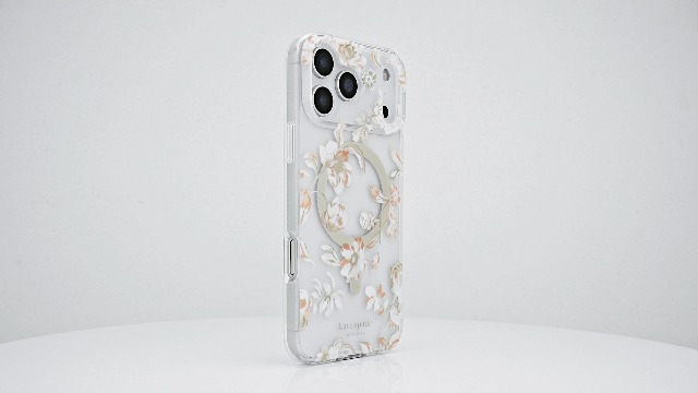 kate spade New York iPhone17用ケース 花柄 kate spade new york Flowerbed Blue MagSafe - iPhone 17 Pro Max