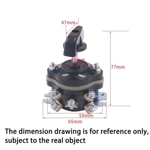 Bouton de commutation avant arrière pour go kart et quad électrique 12V 36V 48V