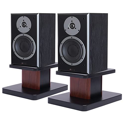 Desktop Speaker Stands Pair for Desk Speakers, Monitor Speaker Stands, Medium and Small Bookshelf Speakers, Computer Gaming Desk Speaker Stand
