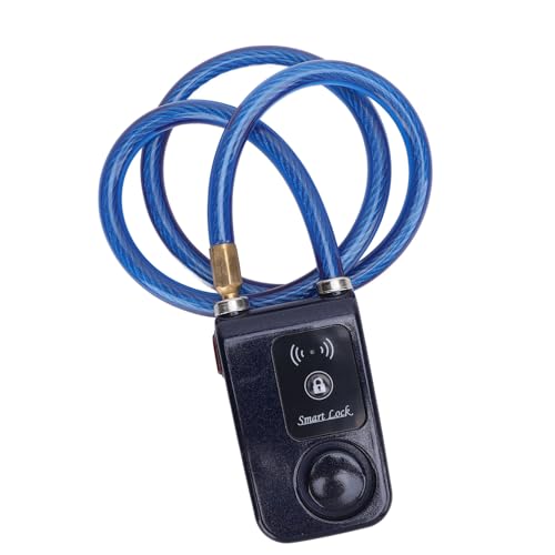 ZJchao Motorradschloss mit Diebstahlalarm, APP-gesteuerter...