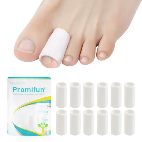 The 10 best shoes hammer toes Reviewed 12 Promifun Silicone Toe Protectors – 12 Pack Silicone Toe Sleeve for Hammer Toes, Corns, Calluses, Blisters – Soft Gel Toe Tube Pads for Pain Relief