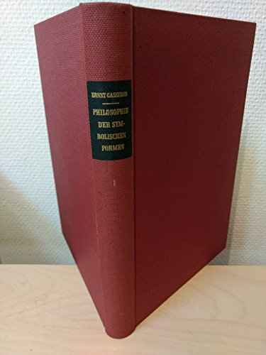 Philosophie der symbolischen Formen (Erster Tei... [German] B003OV1G4G Book Cover