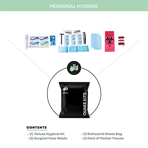 Quake Kits Earthquake Emergency Kit, Go Bag Emergency Backpack