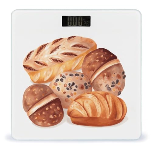 Báscula digital Painted Bread para cuerpo hasta 180kg miniatura 1