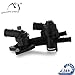 Produktbild Dromedary 03C121110A Thermostatgehäuse Thermostat Kühlmittelthermostat Kühlmittel A1 Ibiza IV Fabia II Golf Plus V VI Passat Variant Polo 6R Tiguan 5N Touran 1T1 1T2 1T3