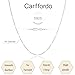 Carffordo 925 Sterling Silver Necklace Silver Chain Necklace for Women Cuban Link Chain 16 Inches Simple Dainty Necklace for Women Waterproof Trendy Jewelry Gift
