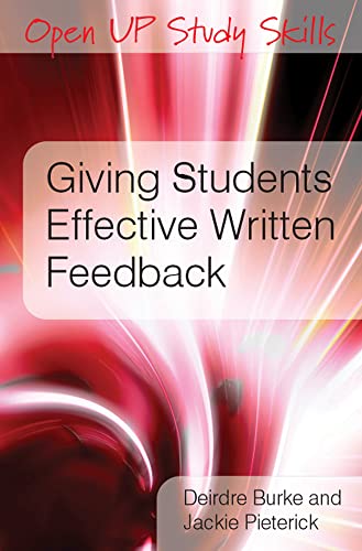 Giving Students Effective Written Feedback view 2