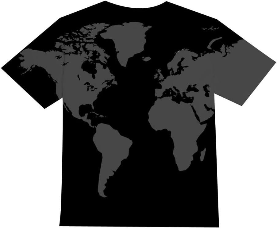 Kids 3D Print World Flags Graphic Tees for Youth Boys Girls 4-14 Years | Countries Flags Pattern, Holiday Tees, Funny Graphic