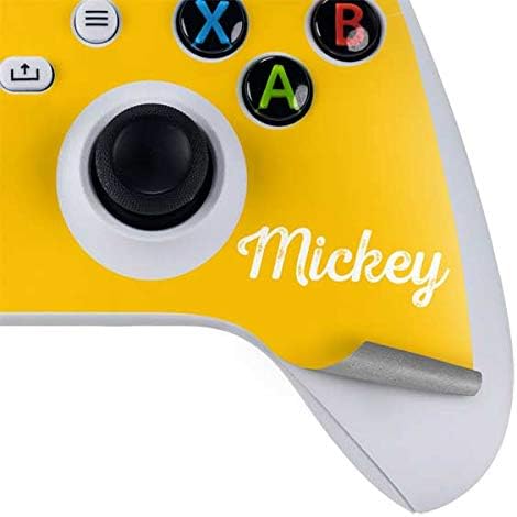 Skinit Decal Gaming Skin Compatible with Xbox Series S Controller - Officially Licensed Disney Mickey Mouse Backwards Design