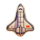 3D Simulation Cartoon Fahrzeug geformt Kissen LKW Tier Kissen weiches Auto Kissen Raumdekoration Astronaut QkA261 (C, 55cm)