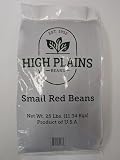 High Plains Small Red Beans | 25 Pound Bag | Farm-Fresh Small Reds | Non-GMO Verified | High Protein & Fiber Source | Dry Beans | Directly Sourced from Local Farmers