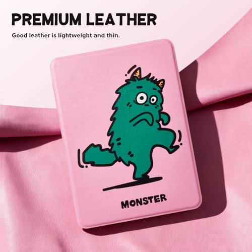Image of CoBak Case for 7 inch E-Readers - All New PU Leather Cover with Auto Sleep Wake Feature for E-Readers 2024 Released