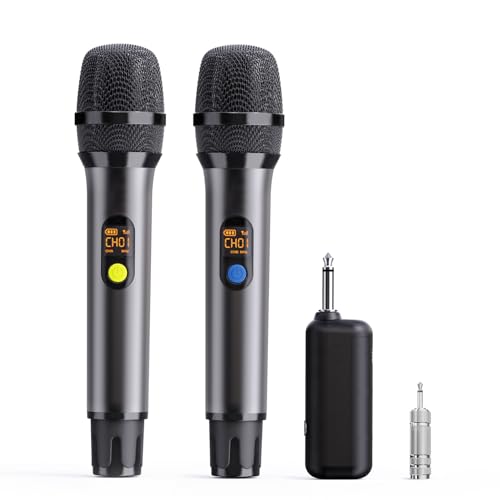 2位: FIFINE Wireless Microphone for Karaoke
