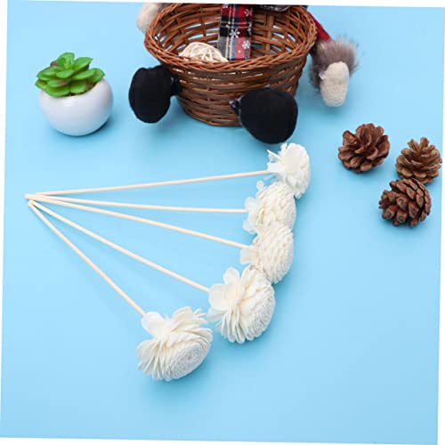 Difusor de Aceite con Palitos de Rattan de Flor 15 Piezas miniatura 7
