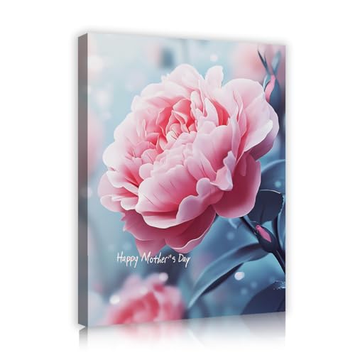 Affiche murale en toile CHERHERART tableau fleur doux 45x60cm