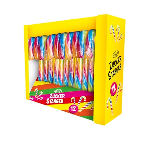ONLY Zuckerstangen Rainbow 144g (12x12g)