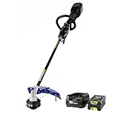 Kobalt 80-Volt Max 16-in Straight Brushless Cordless String Trimmer with 2.0-Ah Battery & Charger