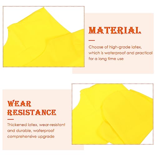 SUPVOX Cubiertas de Botas para Exterior Impermeables Antideslizantes Reutilizables Elásticas para Zapatos para Camping miniatura 6