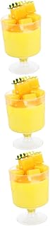 DOITOOL 3 Peças Modelo De Bolo De Simulação Toppers De Cupcake Decoração De Bolo Cupcakes Falsos Mini Comida Mini Bolos Decoração De Casa Simulação Pudim Cupcake Falso Decoração De