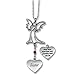 Cathedral Art KT236 Sister/Angel Ball Chain Car Charm
