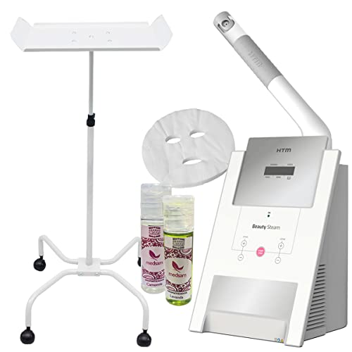 Kit Beauty Steam Vapor de Ozônio + Suporte (Suporte Branco)