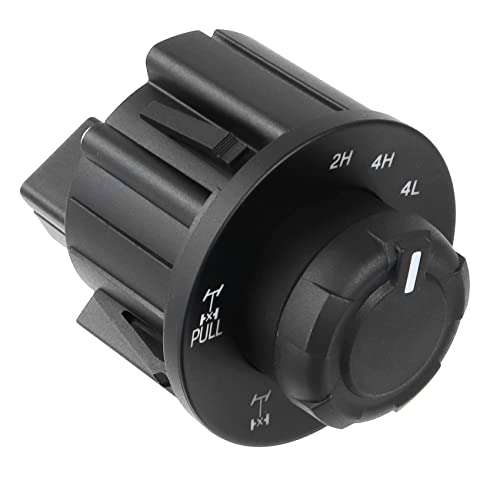 AL3Z-14B166-BA, 4WD Electronic Locking Differential Switch Knob Compatible with Ford F150 4x4 2009-2014, E-Locker Override Control Switch, 4 Wheel Drive Switch Replacement Part, New - Easy to Install