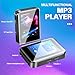 MP3 Player with Bluetooth 5.3, Portable, Touchscreen Music Player, Portable with Speaker, Plays MP3, FM Radio, Recording, E-Book, Supports up to (128GB) Storage Expansion. (32, GB)