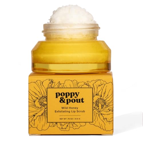Poppy & Pout Natural Lip Scrub