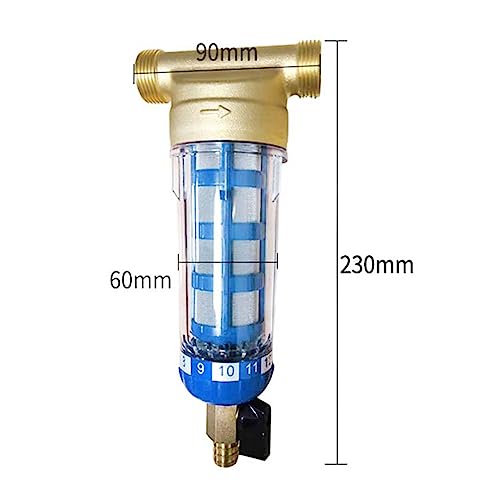 Filtre à eau du robinet de maison entière pour éliminer sable et rouille - 6