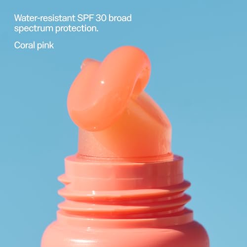 Image of Sun Bum SPF 30 Coconut Sunscreen Lip Balm, Sunset Cove Tinted - 0.5 oz | Broad Spectrum Moisturizing with Aloe and Vitamin E, Vegan, Hawaii 104 Act Compliant (Made without Octinoxate & Oxybenzone)