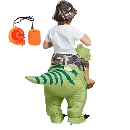 Disfraz Inflable de Dinosaurio | Disfraz De Dinosaurio Inflable Para Adultos - Traje Para Halloween Fiesta De Navidad Parque Temático